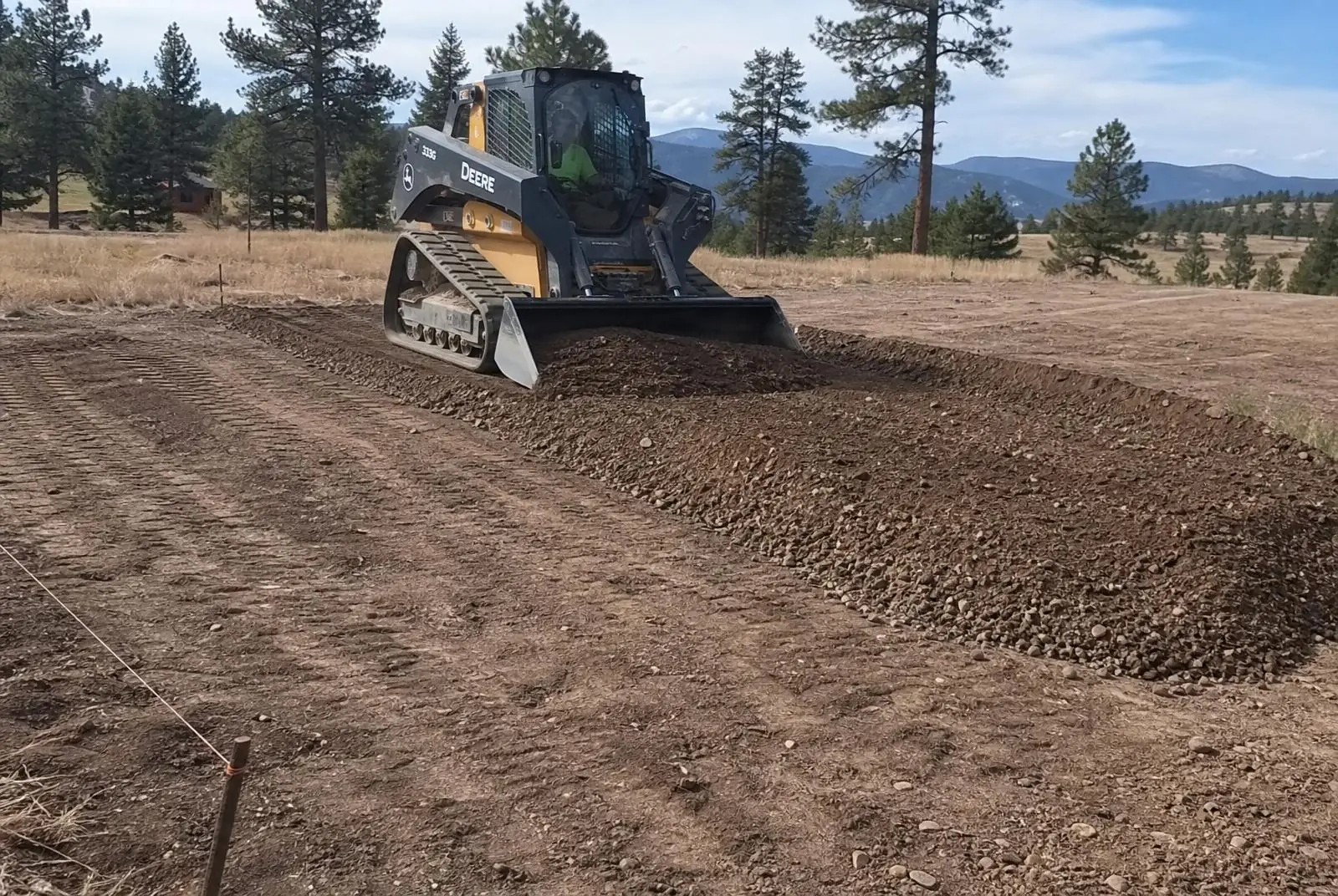 Asphalt paving in Falcon, Colorado
