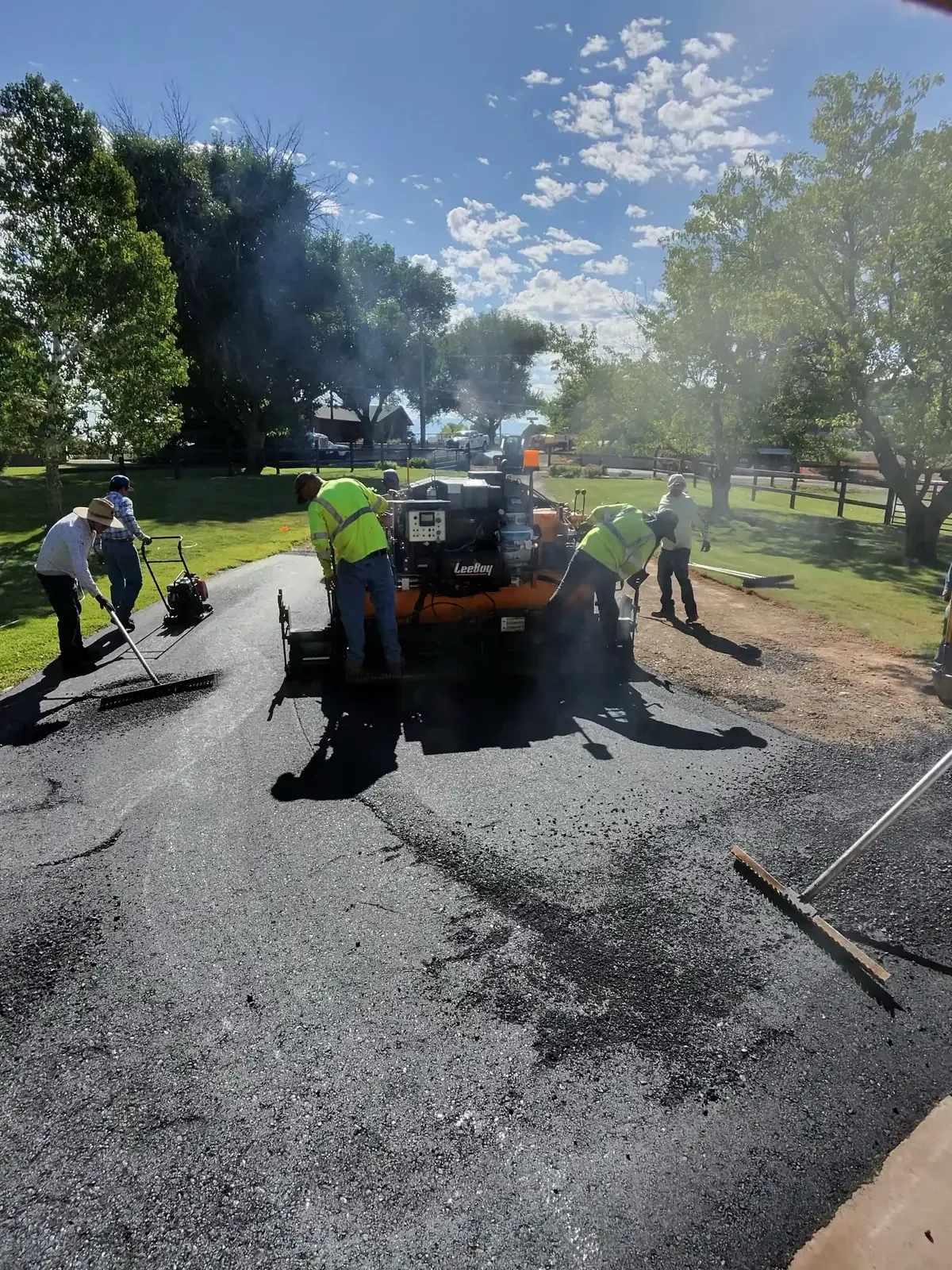 Asphalt paving in Fountain, Colorado