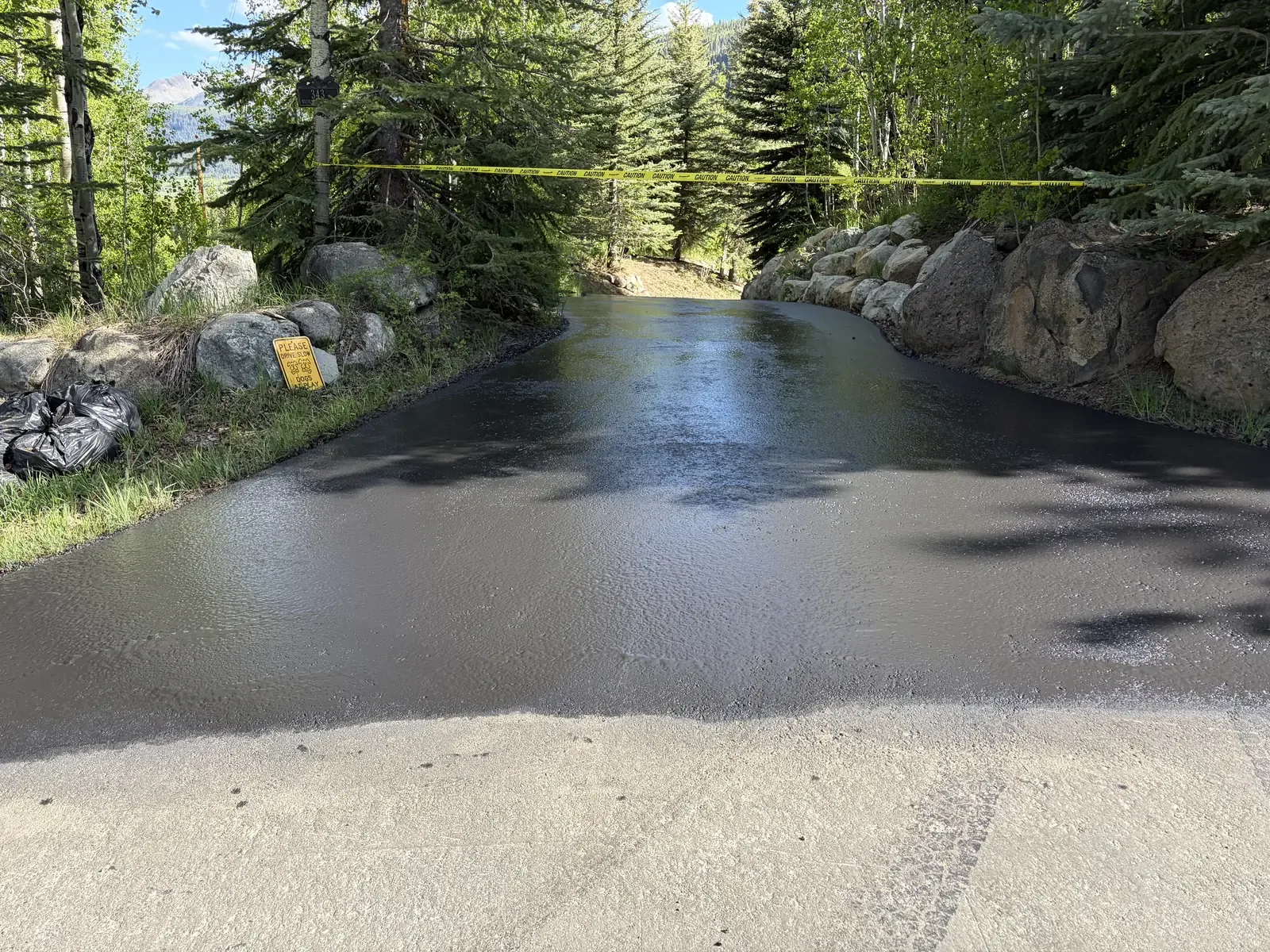 Asphalt paving in Denver, Colorado